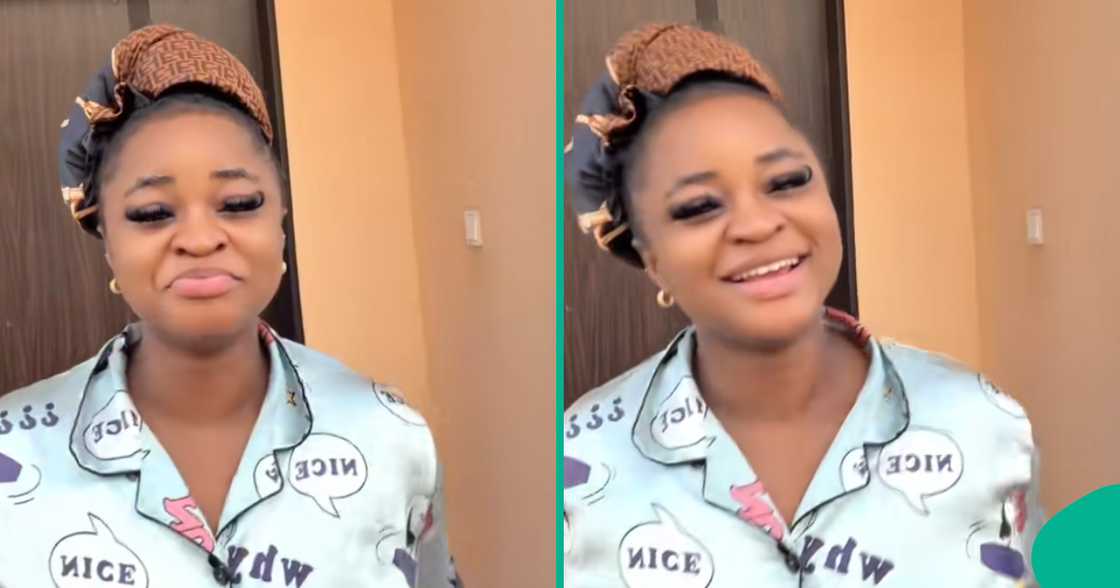 Lady posts her husband's reaction after gifting him her NYSC 1-year allowance. Lady posts her husband's reaction after gifting him her NYSC 1-year allowance.