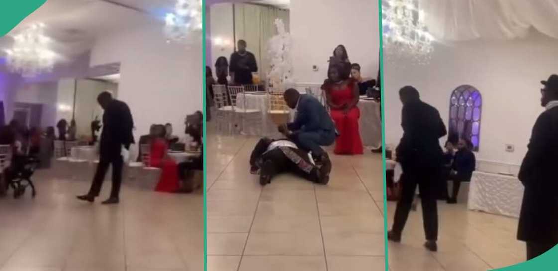 Wedding guest collapses while dancing Wedding guest collapses while dancing
