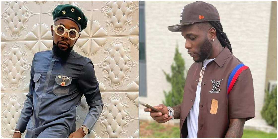 Burna Boy Gifts Patoranking Huge Stash of Cash As Birthday Gift, They Exchange Brotherly Hug in Cute Video Burna Boy Gifts Patoranking Huge Stash of Cash As Birthday Gift, They Exchange Brotherly Hug in Cute Video