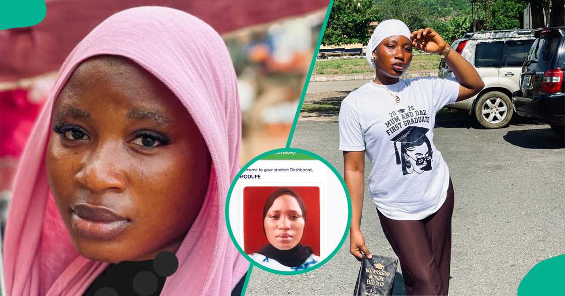 University of Ilorin graduate posts her final result.