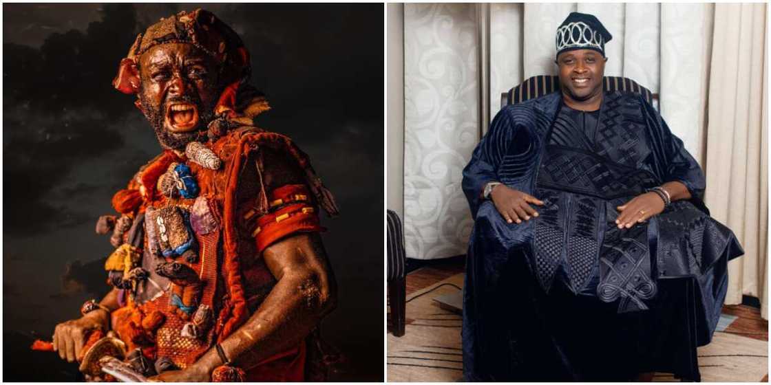 Femi Adebayo in Jagun Jagun, Femi Adebayo Femi Adebayo in Jagun Jagun, Femi Adebayo