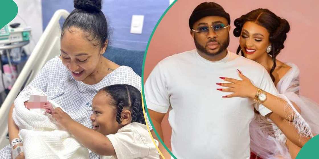 Olakunle Churchill and Rosy Muerer welcome newborn baby girl Olakunle Churchill and Rosy Muerer welcome newborn baby girl