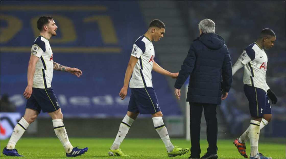 Jose Mourinho speaks for the first time after Everton knock Tottenham out of FA Cup in 9-goal thriller Jose Mourinho speaks for the first time after Everton knock Tottenham out of FA Cup in 9-goal thriller