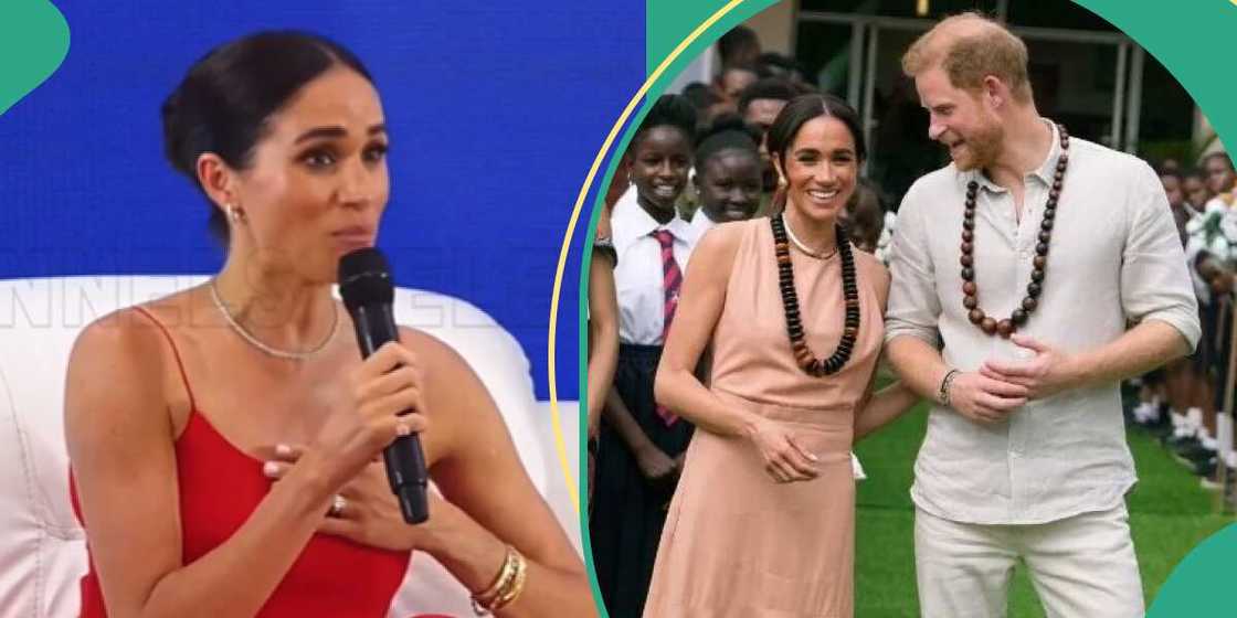 Meghan Markle talks about being Nigerian. Meghan Markle talks about being Nigerian.