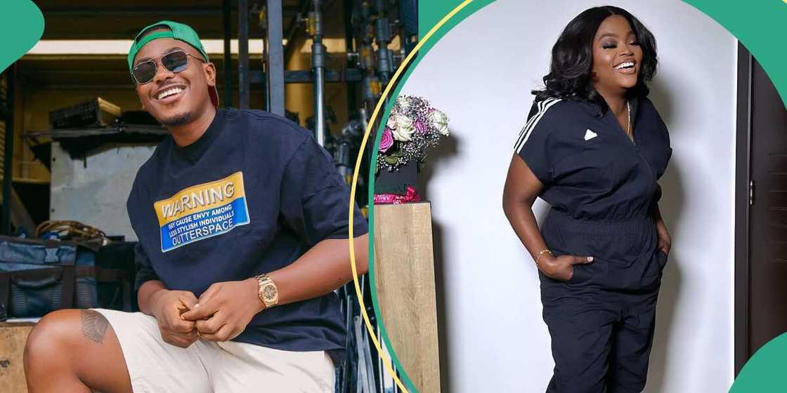 Nollywood star Timini Egbuson opens up about working with Funke Akindele. Nollywood star Timini Egbuson opens up about working with Funke Akindele.