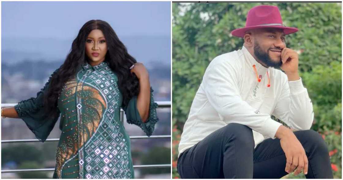 Yul Edochie and his second wife Yul Edochie and his second wife
