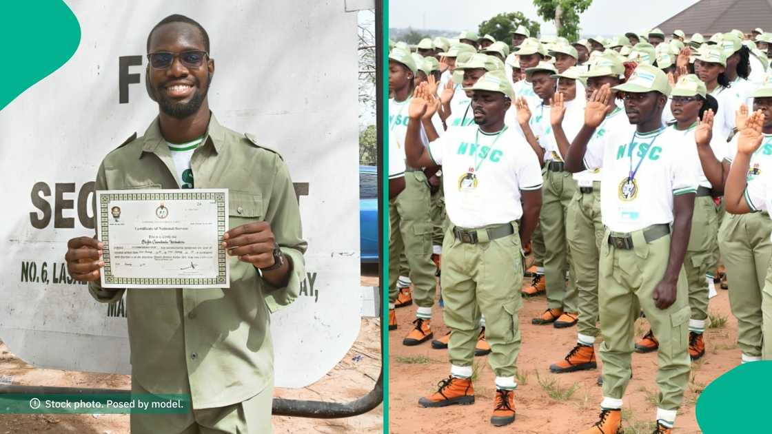 Nigerian man finishes his service year in NYSC after 2 years Nigerian man finishes his service year in NYSC after 2 years