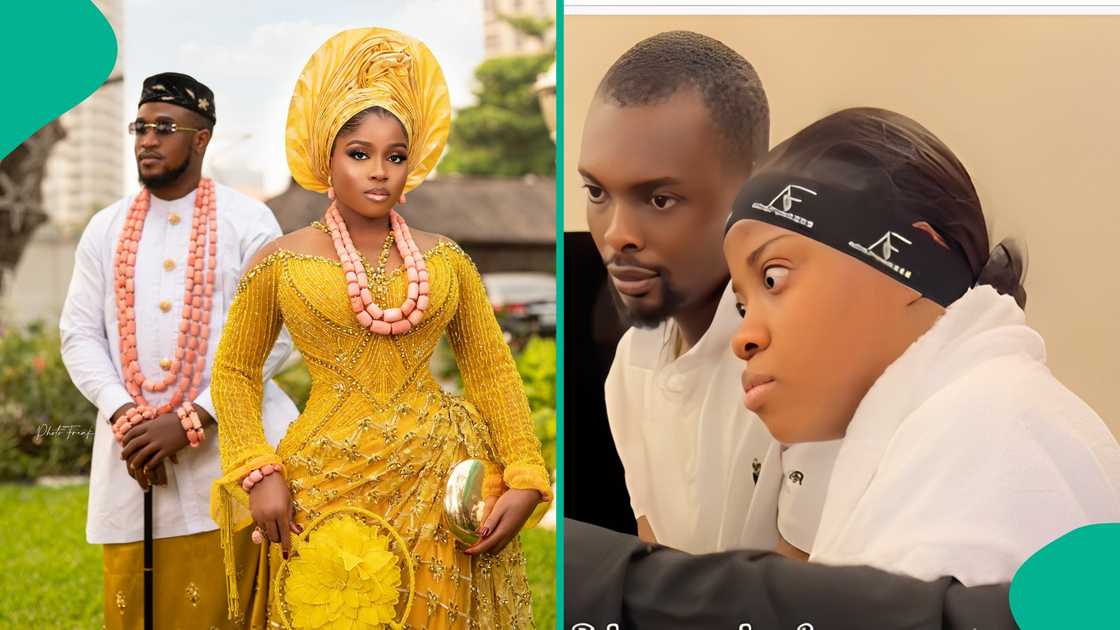 Veekee James shares a hilarious video from her traditional wedding