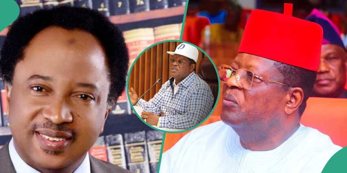 Bola Tinubu, Shehu Sani, David Umahi Bola Tinubu, Shehu Sani, David Umahi