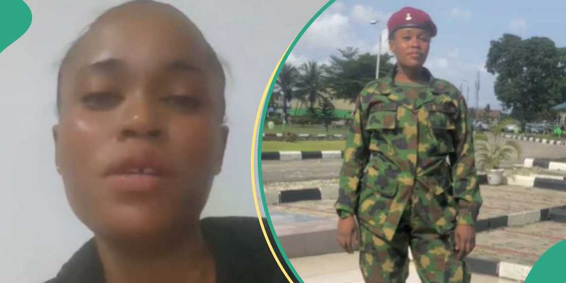Nigerian Female Soldier/Col IB Abdulkareem Nigerian Female Soldier/Col IB Abdulkareem
