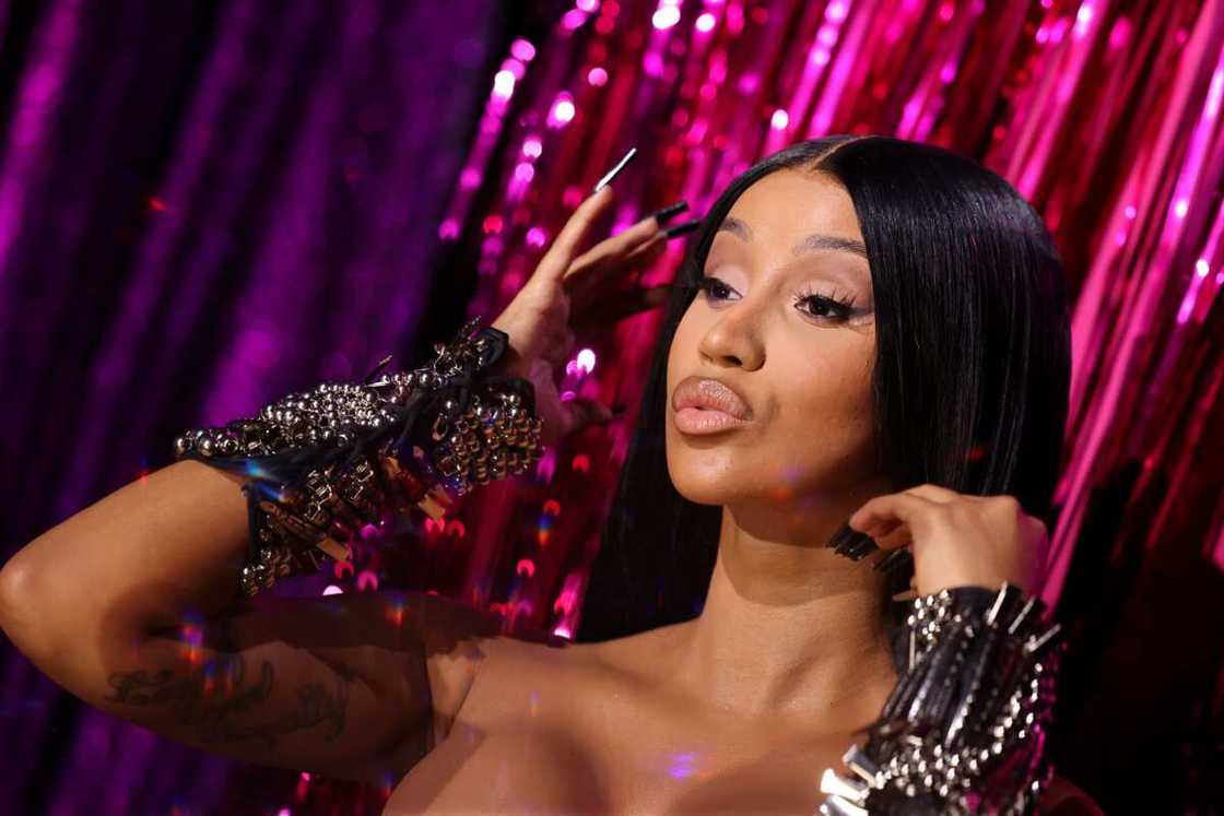 Cardi B attends the 2023 Video Music Awards at Prudential Center in Newark, New Jersey Cardi B attends the 2023 Video Music Awards at Prudential Center in Newark, New Jersey