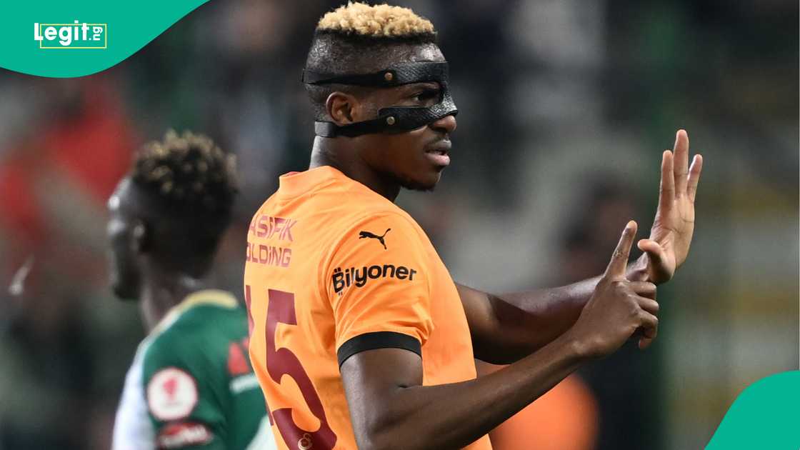 Victor Osimhen, Galatasaray, Konyaspor, Medas Konya Buyuksehir Stadium, Konya, Turkiye, Ziraat Turkish Cup. Victor Osimhen, Galatasaray, Konyaspor, Medas Konya Buyuksehir Stadium, Konya, Turkiye, Ziraat Turkish Cup.