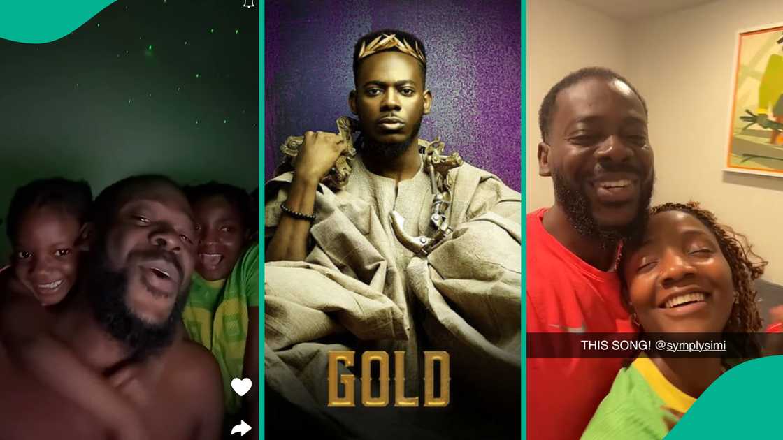 Adekunle Gold, Simi and Deja sing 'Fight For You' song.