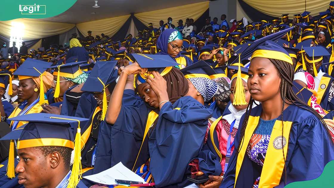 FUHSA students attend a graduation ceremony