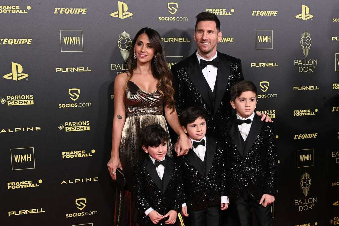 Lionel Messi and Antonela Roccuzzo