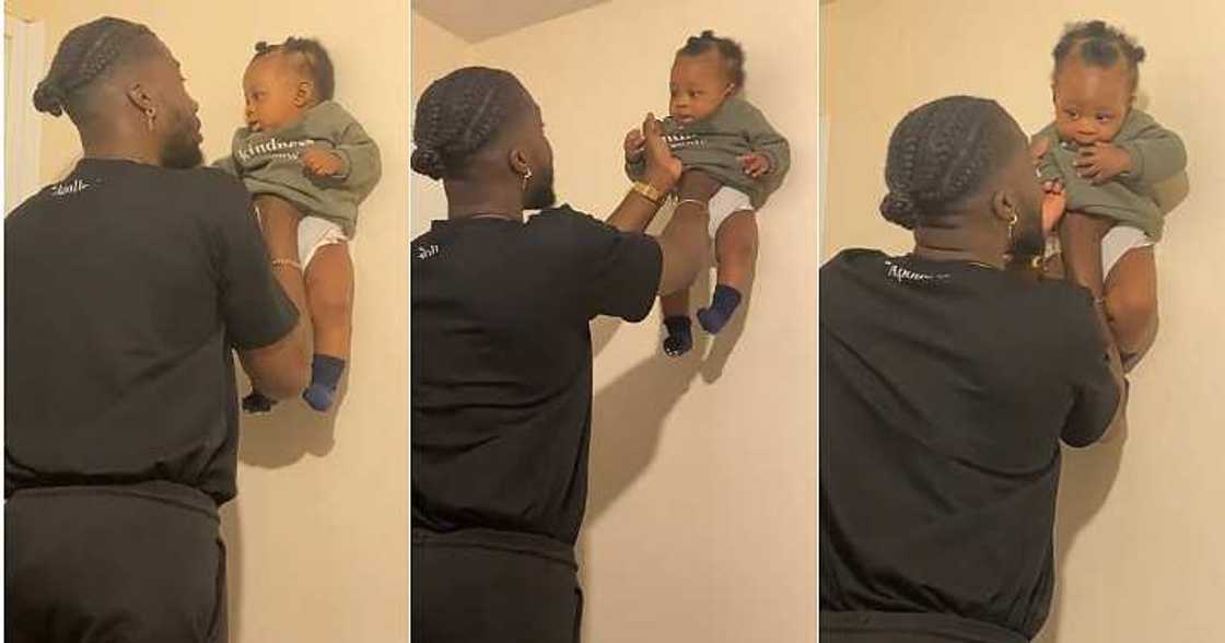 Dad begs little daughter to sleep, funny video, enjoy his wife Dad begs little daughter to sleep, funny video, enjoy his wife