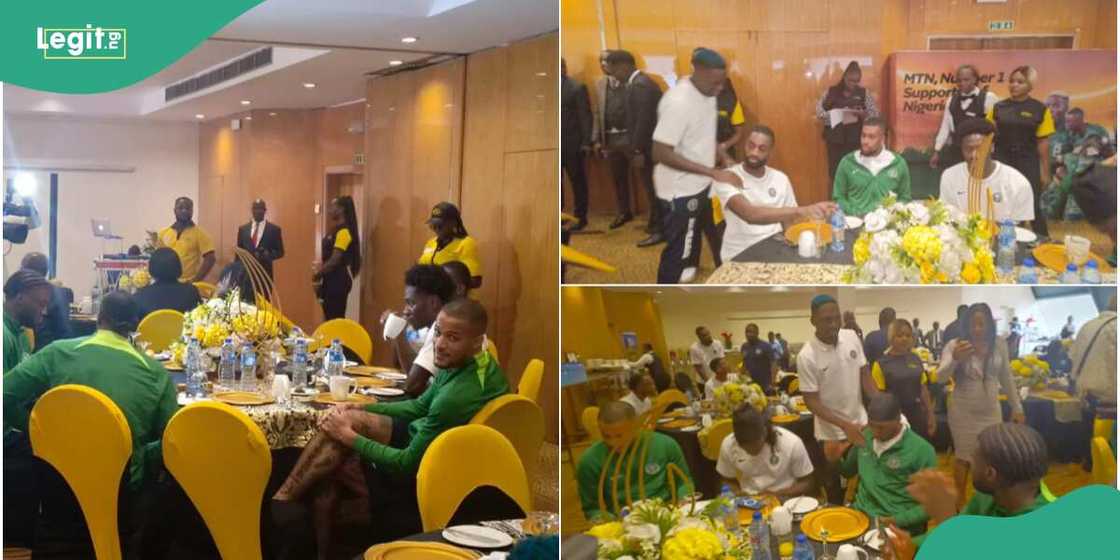 Super Eagles has arrived in Abuja