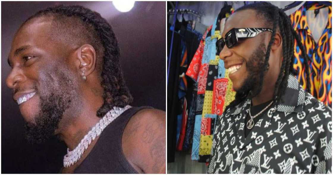 Nigrian singer Burna Boy and Kenyan lookalike Nigrian singer Burna Boy and Kenyan lookalike