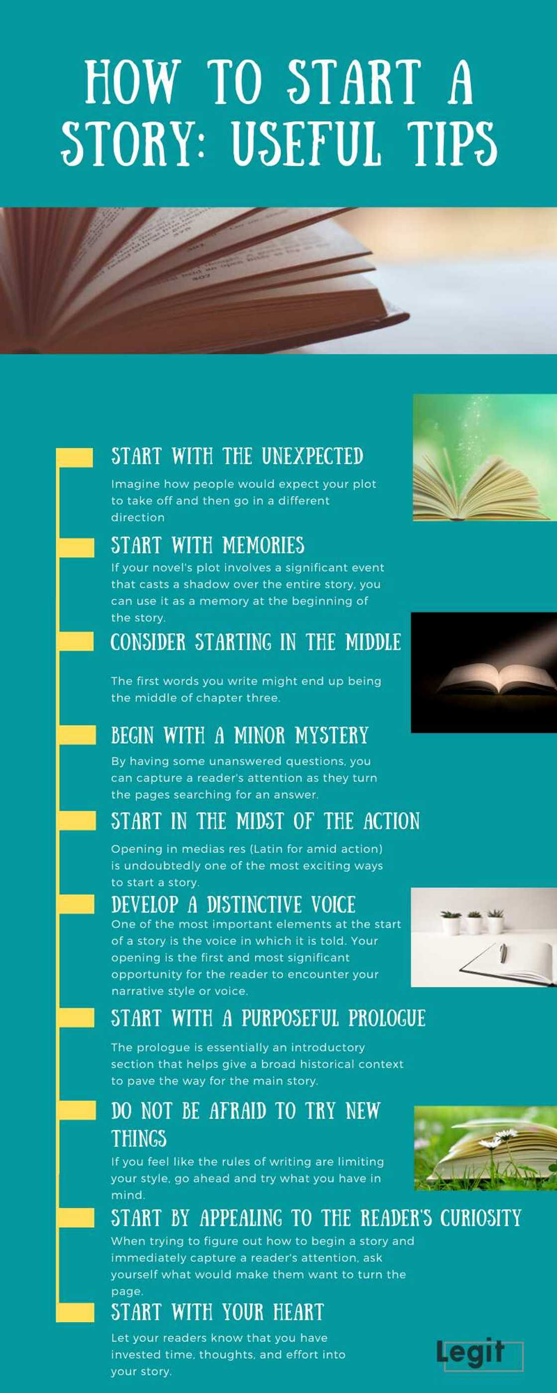 How to start a story How to start a story