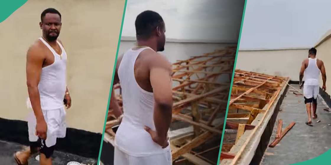 Video of Zubby Micheal checking out things at one of his construction projects Video of Zubby Micheal checking out things at one of his construction projects