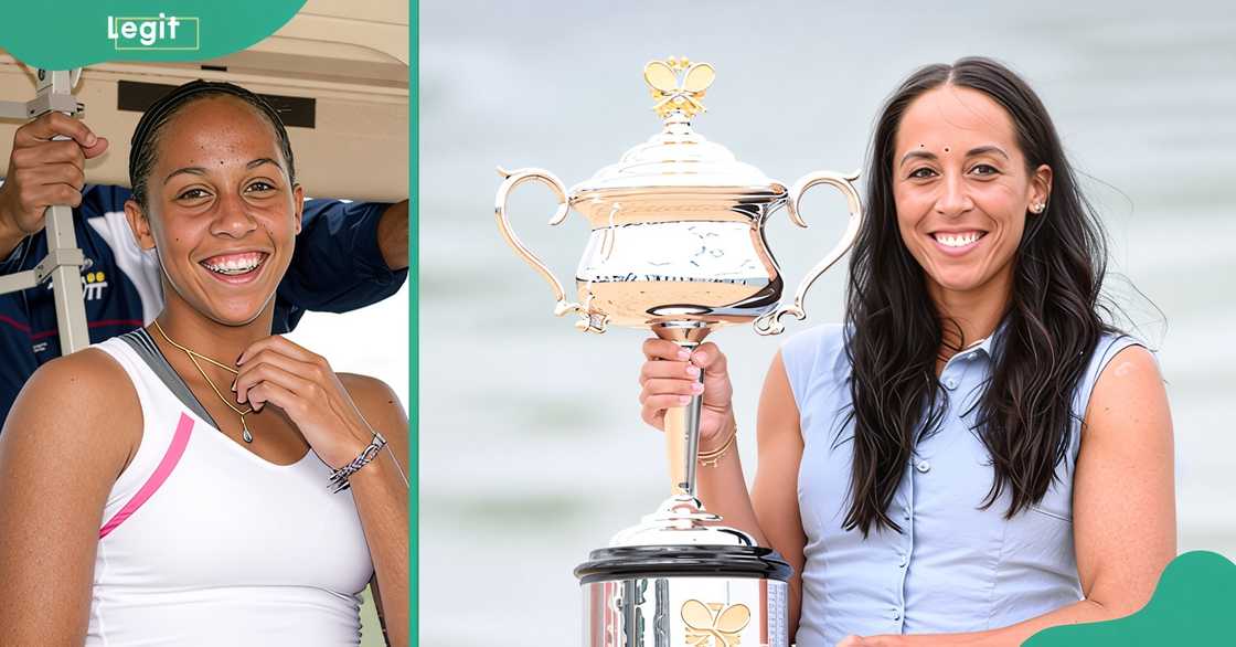 Madison Keys poses with the Daphne Akhurst Memorial Cup Madison Keys poses with the Daphne Akhurst Memorial Cup