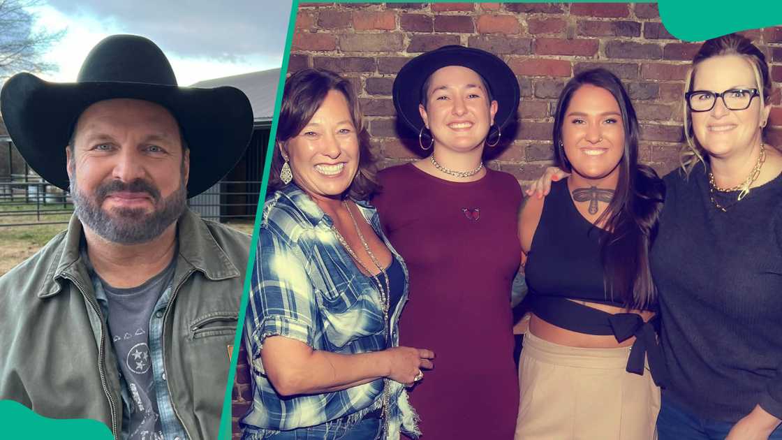 Garth Brooks in Nashville. Allie and August with their mom, Mahl and stepmom, Trisha Yearwood. Garth Brooks in Nashville. Allie and August with their mom, Mahl and stepmom, Trisha Yearwood.