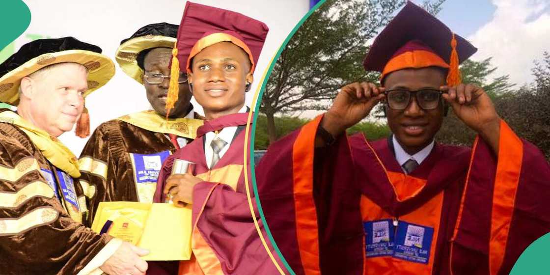 Nile University first-class graduate reveals how he secured undergraduate, postgraduate scholarships