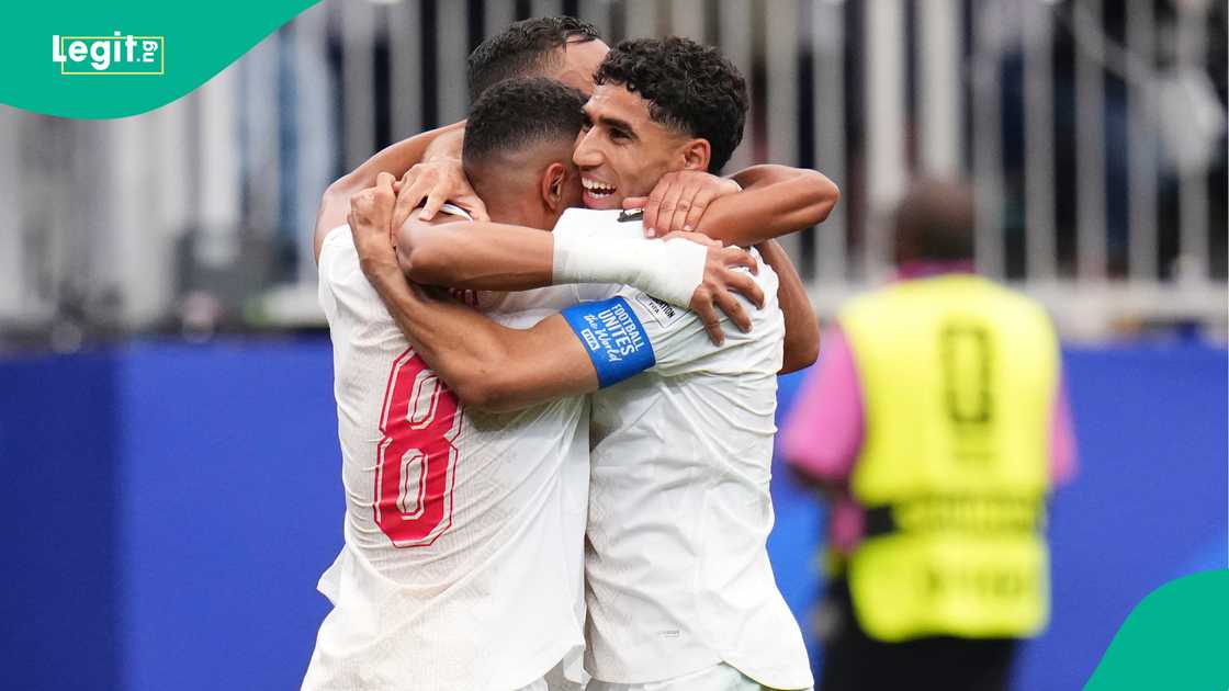 Soufiane Rahimi, Azzedine Ounahi, Achraf Hakimi, Morocco, 2026 FIFA World Cup.