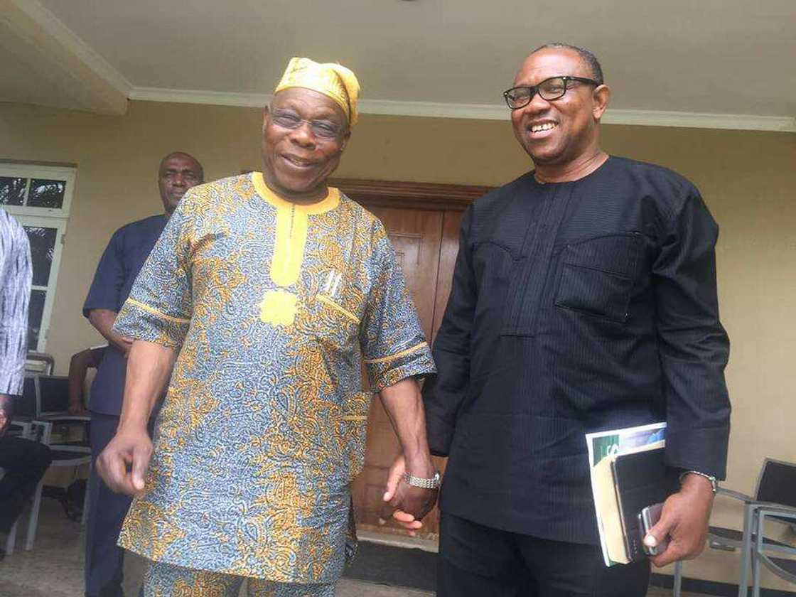 Obasanjo da Peter Obi Obasanjo da Peter Obi