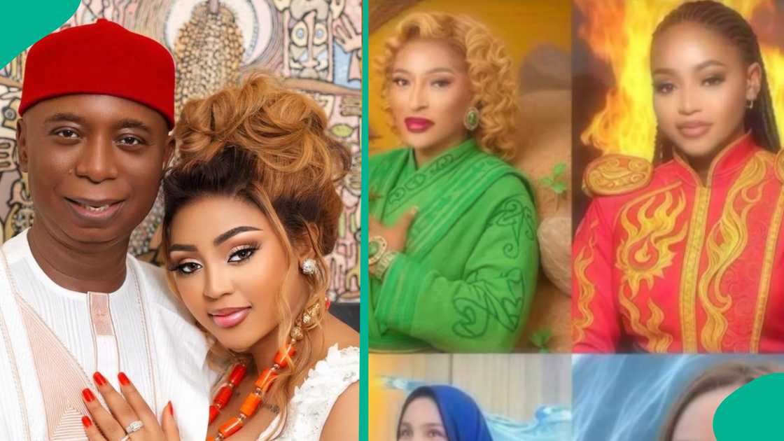 Regina Daniels and Ned Nwoko's troubled marriage forms basis of a viral satire movie. Regina Daniels and Ned Nwoko's troubled marriage forms basis of a viral satire movie.