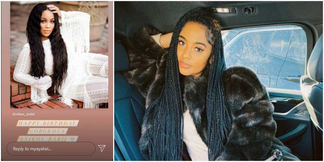 Davido's Chef Chi, second baby mama, and alleged Girlfriend, Mya Storm social media to Celebrate His Cousin Davido's Chef Chi, second baby mama, and alleged Girlfriend, Mya Storm social media to Celebrate His Cousin