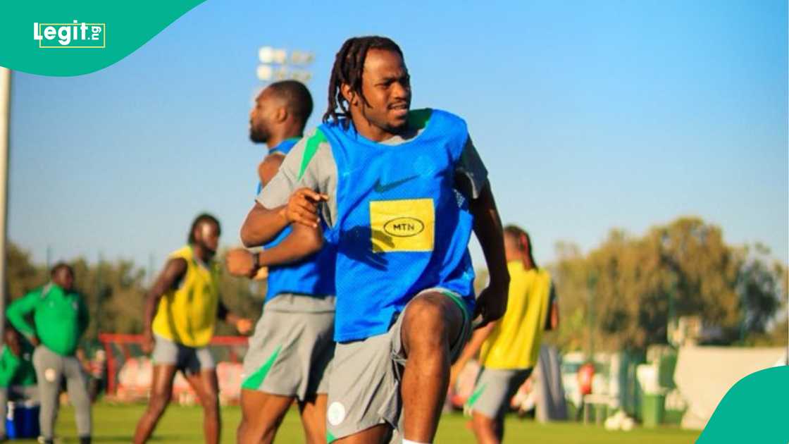 Ademola Lookman, Super Eagles, Nigeria, Rabat, Morocco, World Cup playoff. Ademola Lookman, Super Eagles, Nigeria, Rabat, Morocco, World Cup playoff.