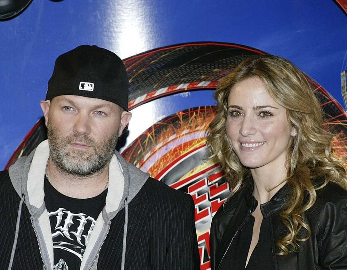 Fred Durst and Leyla Bearman at an event in New York Fred Durst and Leyla Bearman at an event in New York