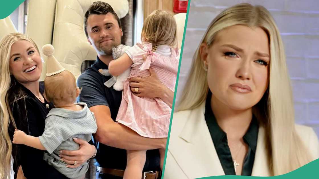 Charlie Kirk's widow gives tearful address after husband's death Charlie Kirk's widow gives tearful address after husband's death