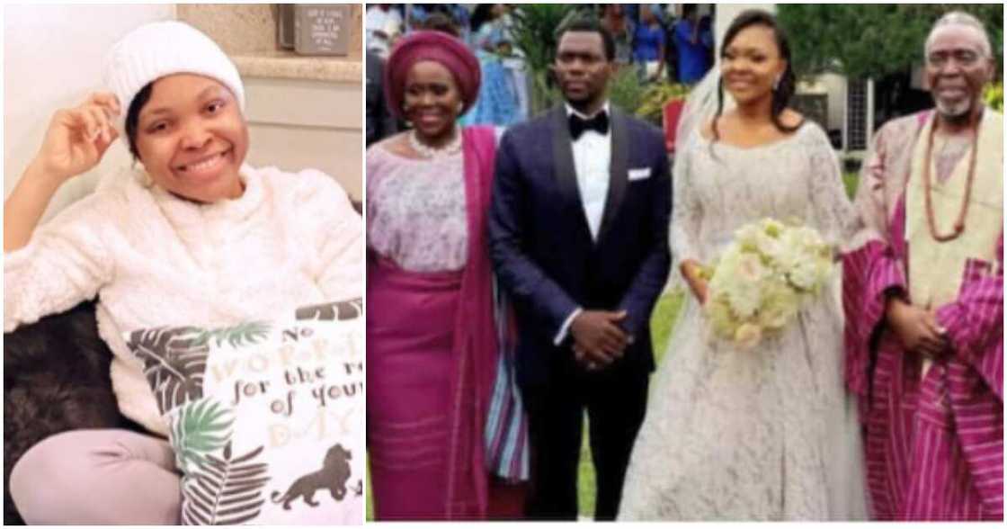 Blessing is still married to Joke Silva's son Blessing is still married to Joke Silva's son