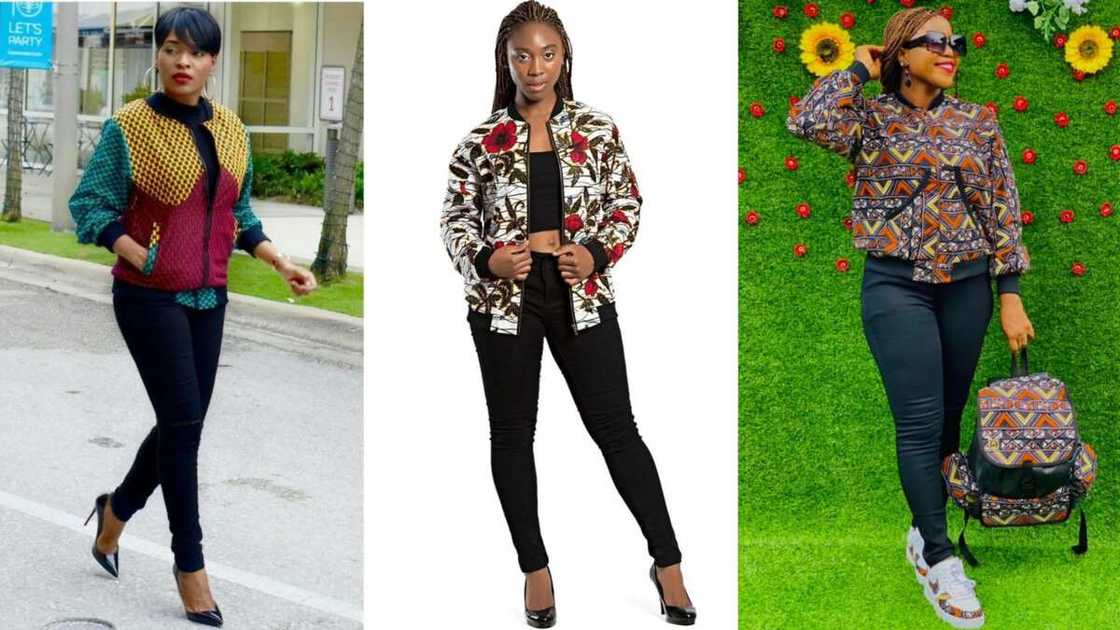 Ankara bomber jacket styles Ankara bomber jacket styles
