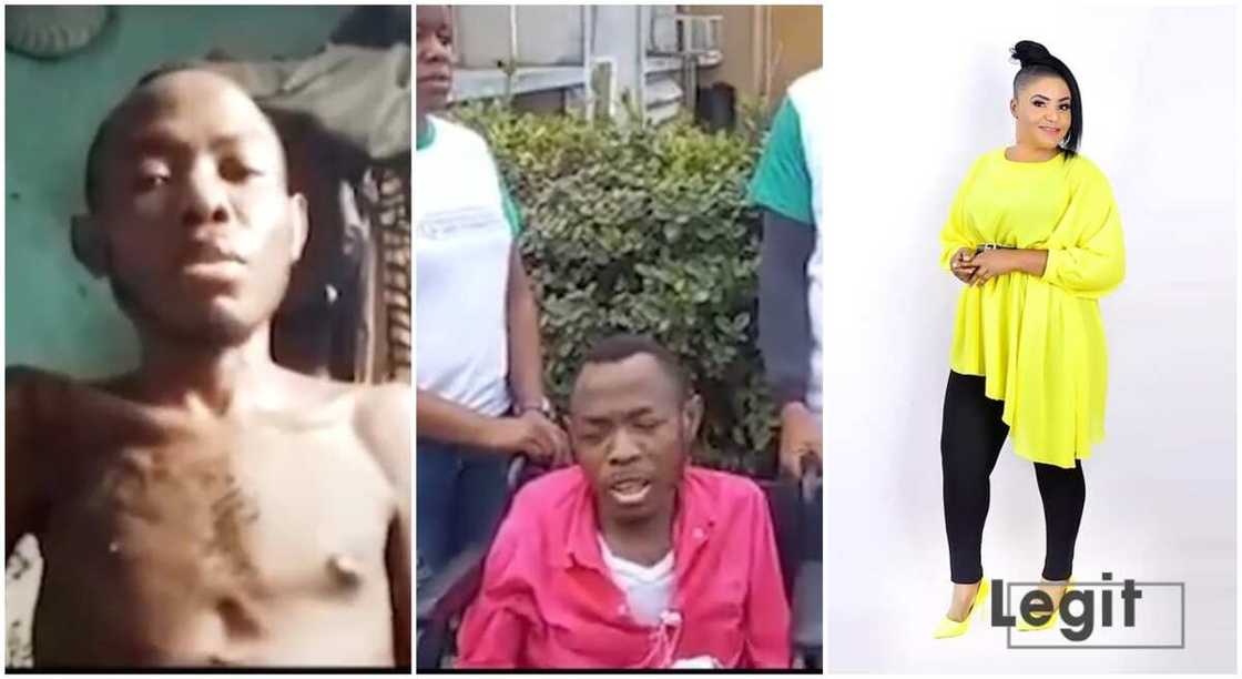 Chinedu has received help from Pastor Juliet Olele. Chinedu has received help from Pastor Juliet Olele.