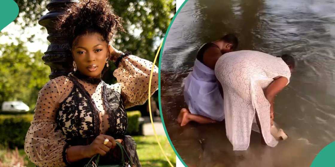 BBNaija Ka3na goes to the river BBNaija Ka3na goes to the river