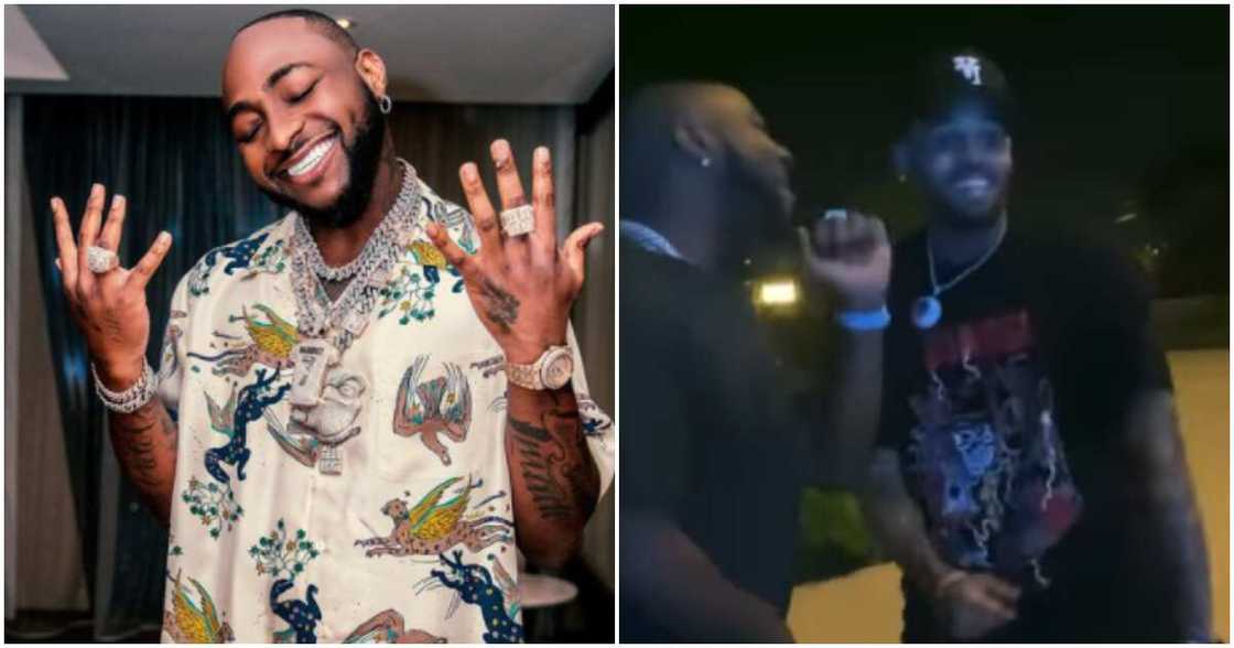 Davido and Chis Brown seen in new video Davido and Chis Brown seen in new video