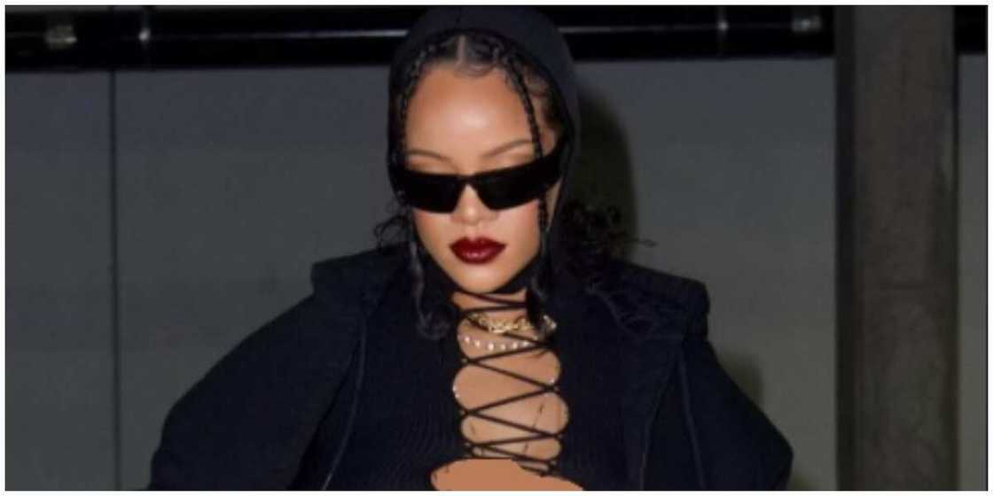 A photo of Rihanna. A photo of Rihanna.