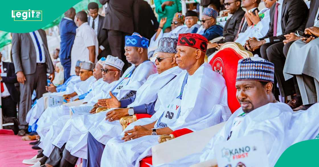 Manyan APC da suka zo tarbar Abba Manyan APC da suka zo tarbar Abba