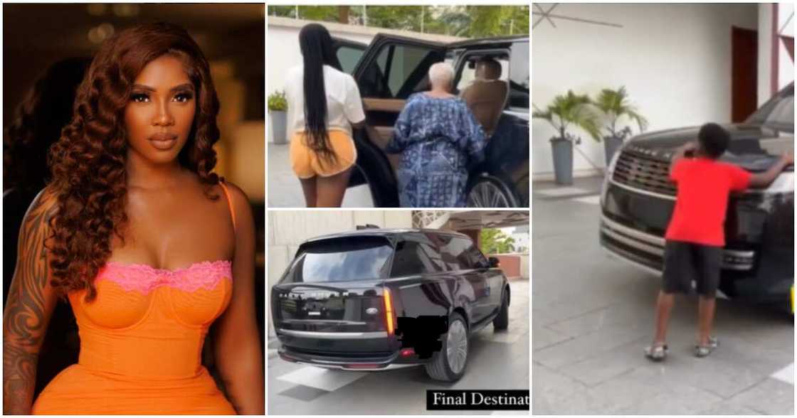 Tiwa Savage buys Range Rover. Tiwa Savage buys Range Rover.