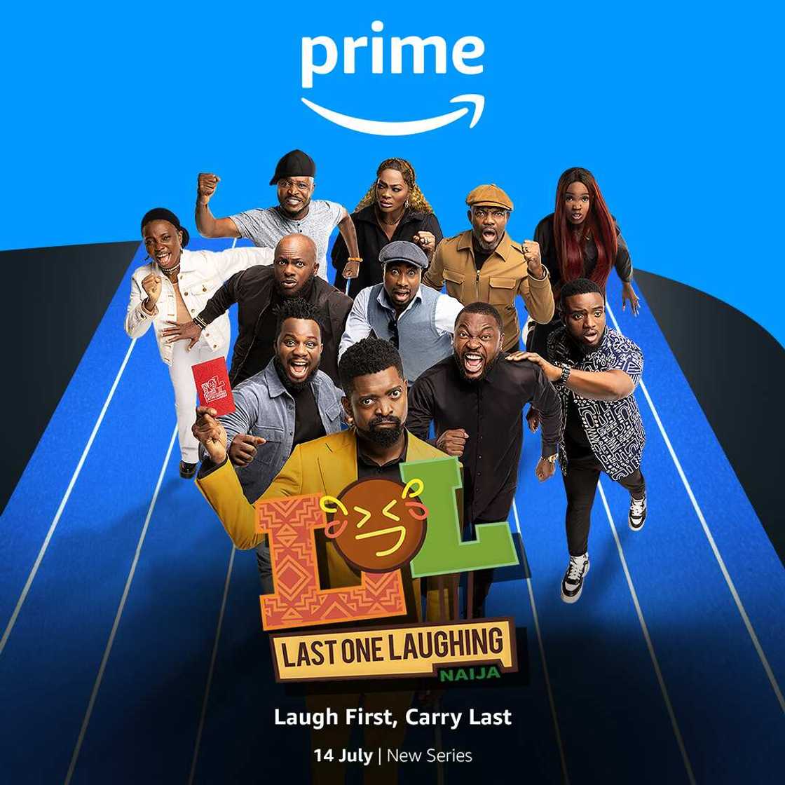Prime Video to Launch its First Unscripted African Original, LOL: Last One Laughing Naija, on July 14 Prime Video to Launch its First Unscripted African Original, LOL: Last One Laughing Naija, on July 14