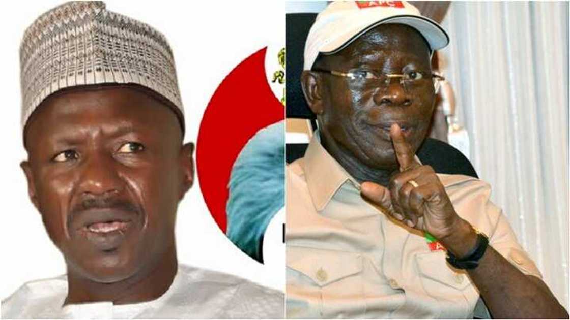 Kotu ta hana Magu ya gudanar da bincike akan Adams Oshiomole Kotu ta hana Magu ya gudanar da bincike akan Adams Oshiomole