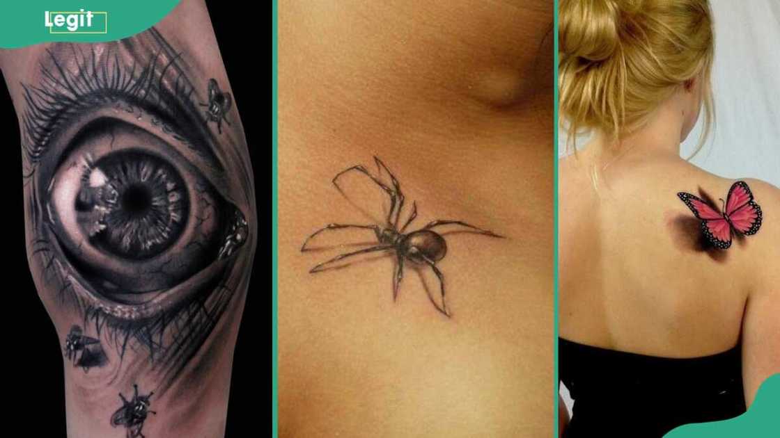 3D tattoos 3D tattoos