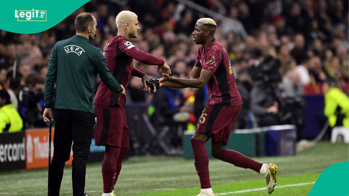 Mauro Icardi, Victor Osimhen, Galatasaray, Ajax, UEFA Champions League.