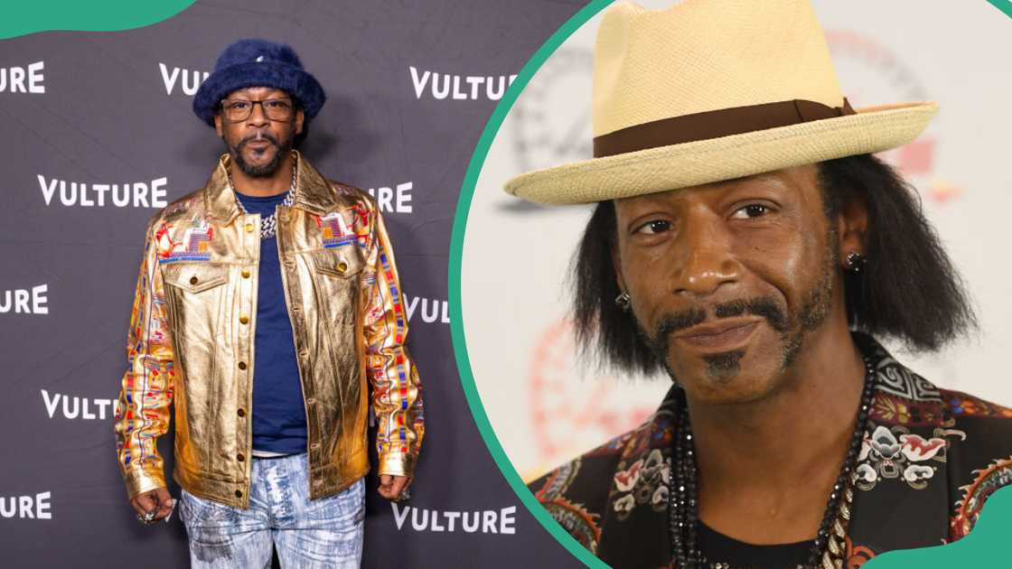 Katt Williams at Nya Studios in Los Angeles, California (L). Katt Williams at Georgia World Congress Center in Atlanta, Georgia (R).