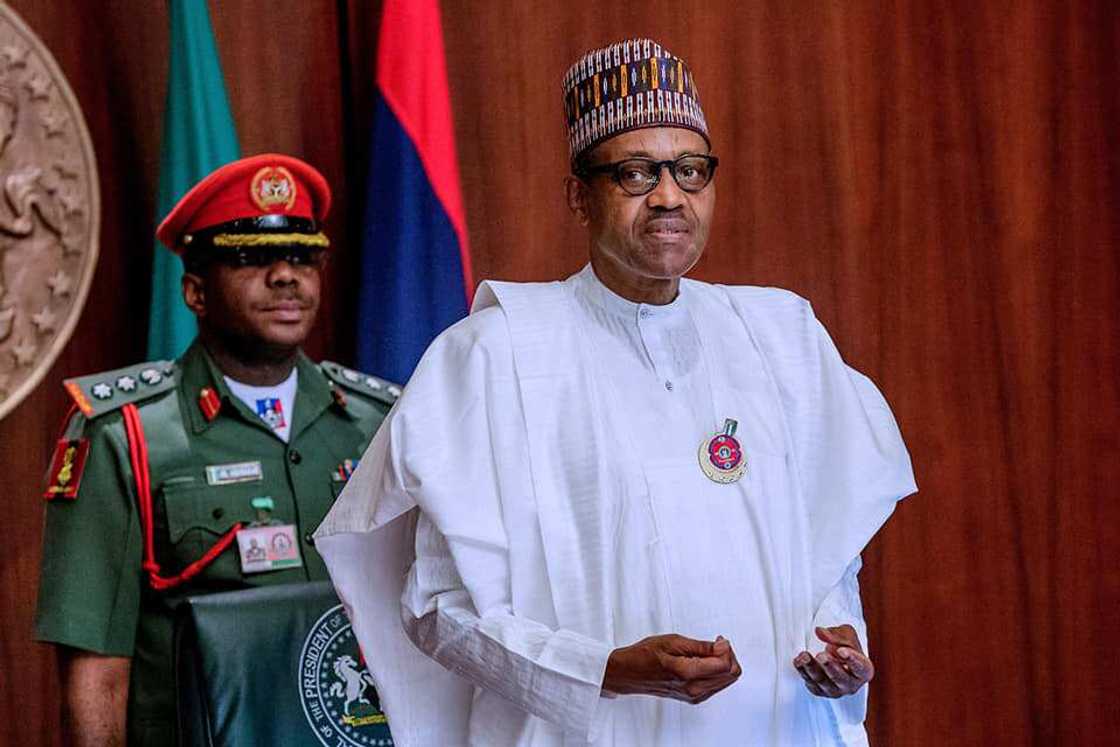 Buhari cancels this year's early morning address on October 1 Buhari cancels this year's early morning address on October 1