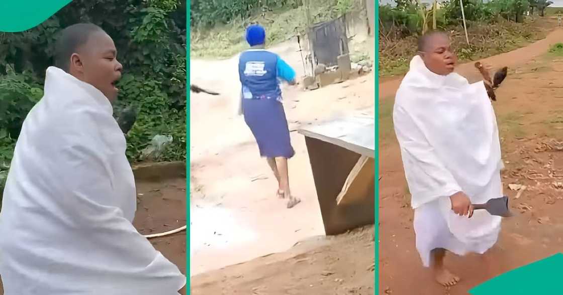 Evangelist runs as traditionalist she came to preach to brings out her own tools.