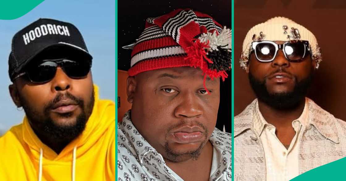 Radiogad reacts to Cubana Chiefpriest's allegedly babymama's video about him, drags Davido into saga Radiogad reacts to Cubana Chiefpriest's allegedly babymama's video about him, drags Davido into saga